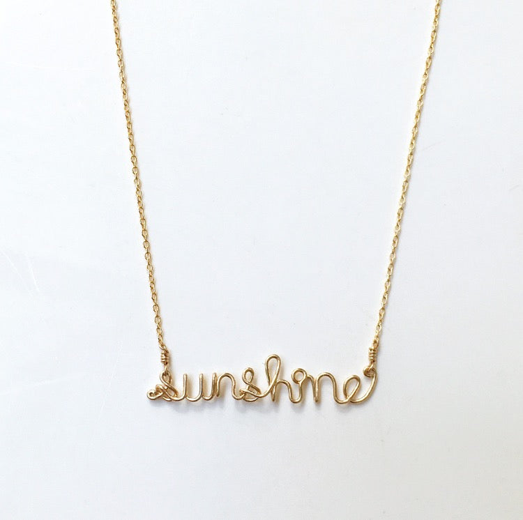 Personalized Name / Word Necklace