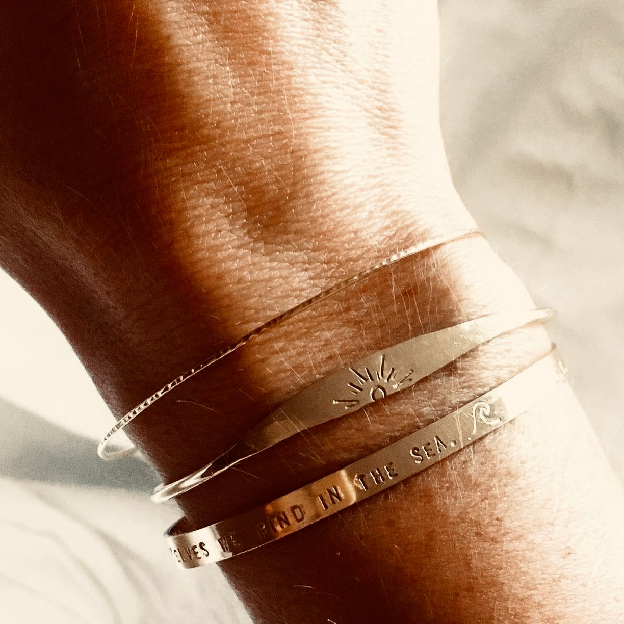 Personalized Dainty Bangle