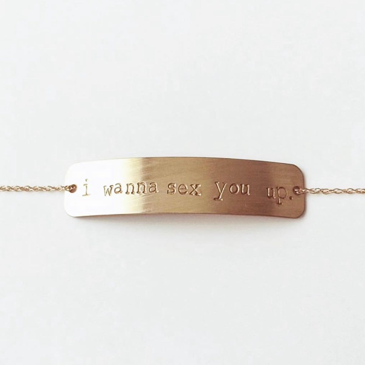 Personalized Lyrics or Quote Bracelet