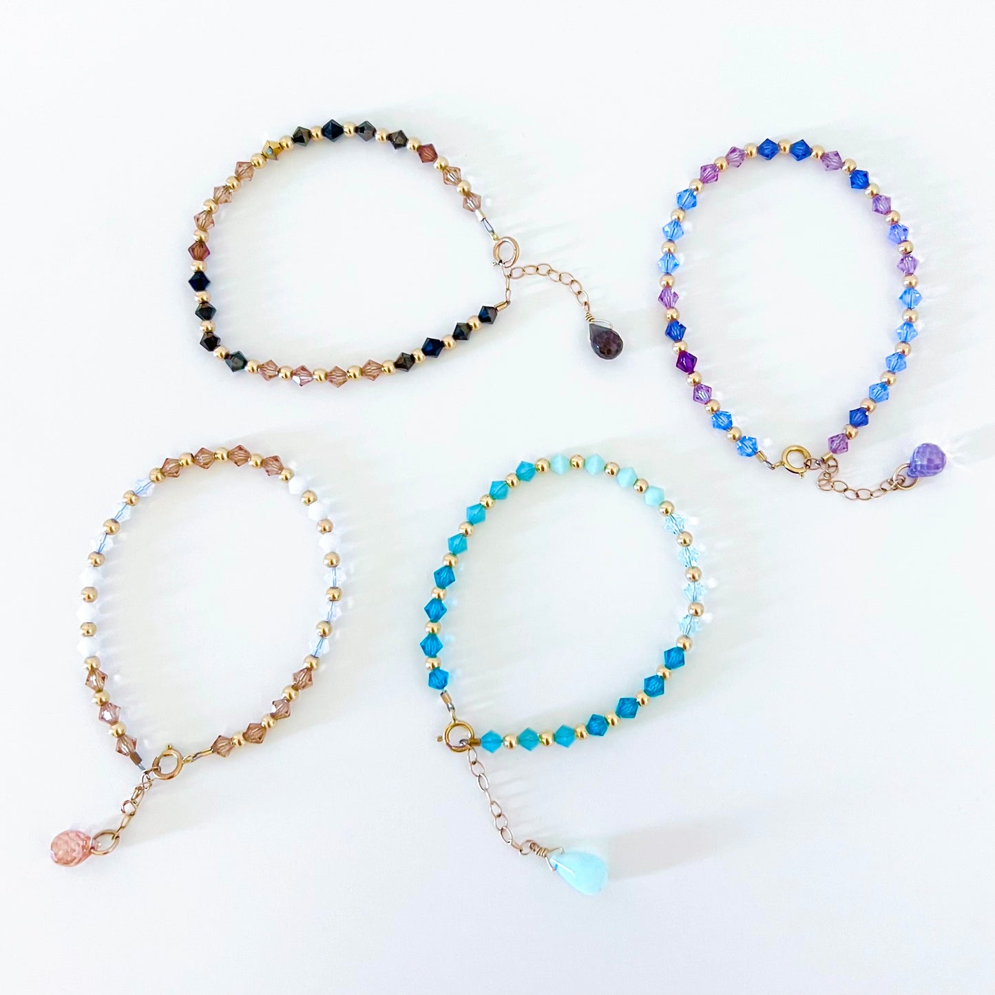 Shimmer Stack Bracelets