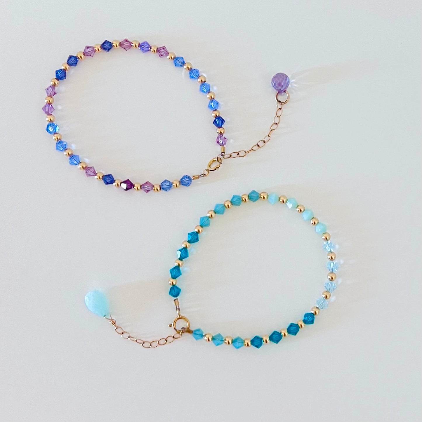 Shimmer Stack Bracelets