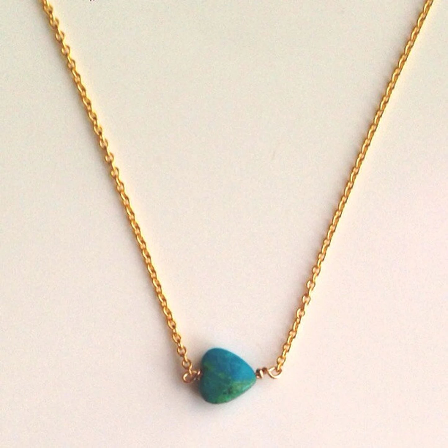 Turquoise Heart Necklace