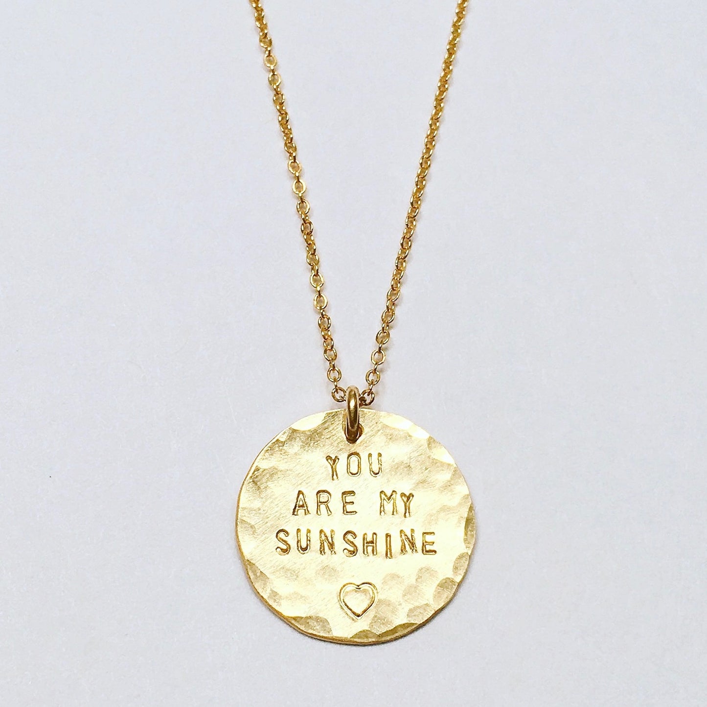 You Are My Sunshine Necklace