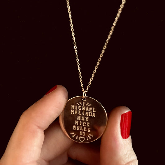 Personalized Talisman Necklace