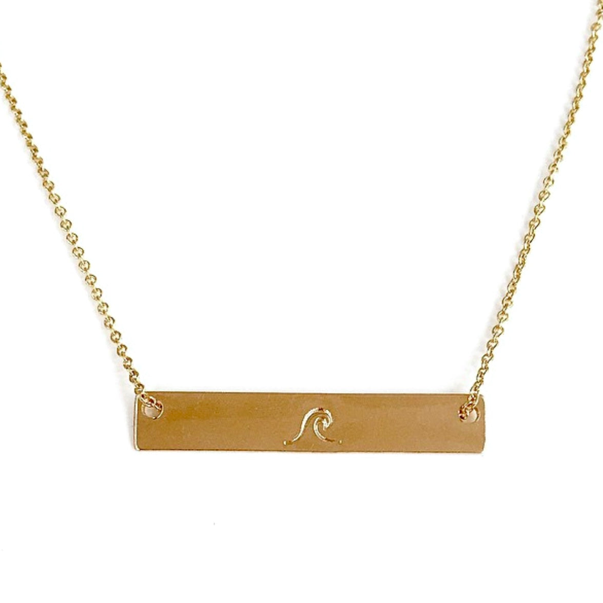 Personalized Bar Necklace