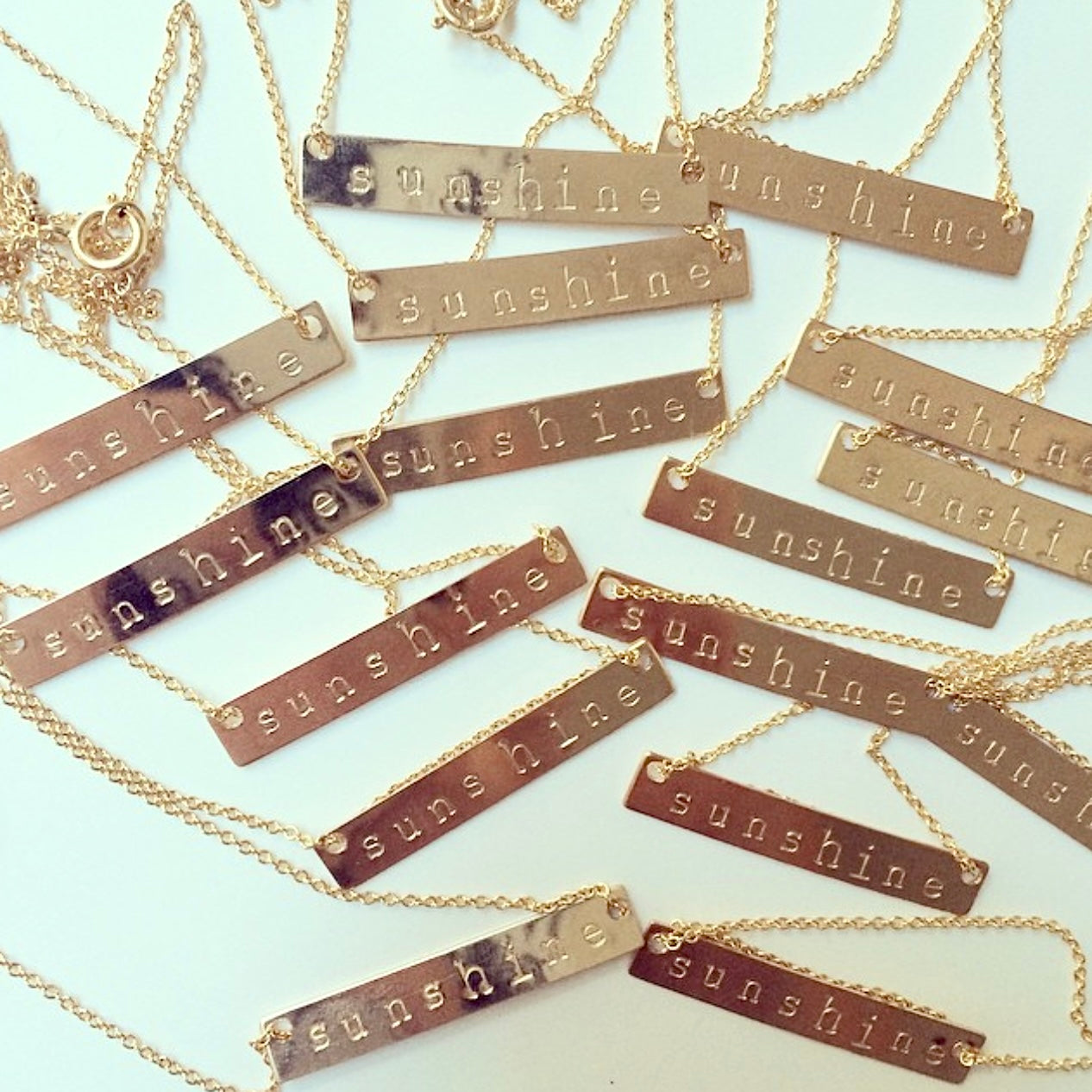 Personalized Bar Necklace