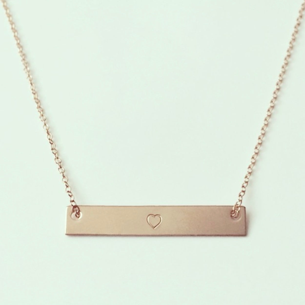 Personalized Bar Necklace