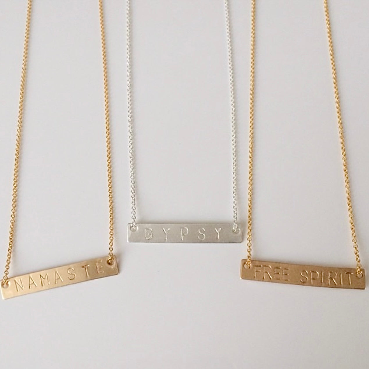 Personalized Bar Necklace