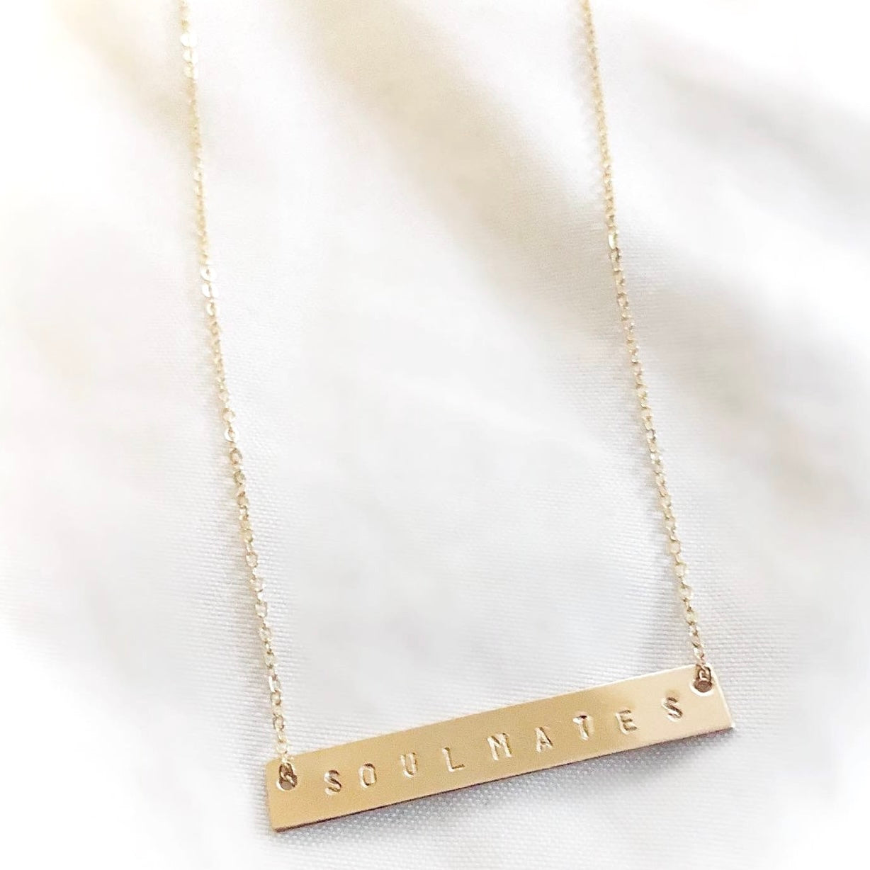 Personalized Bar Necklace