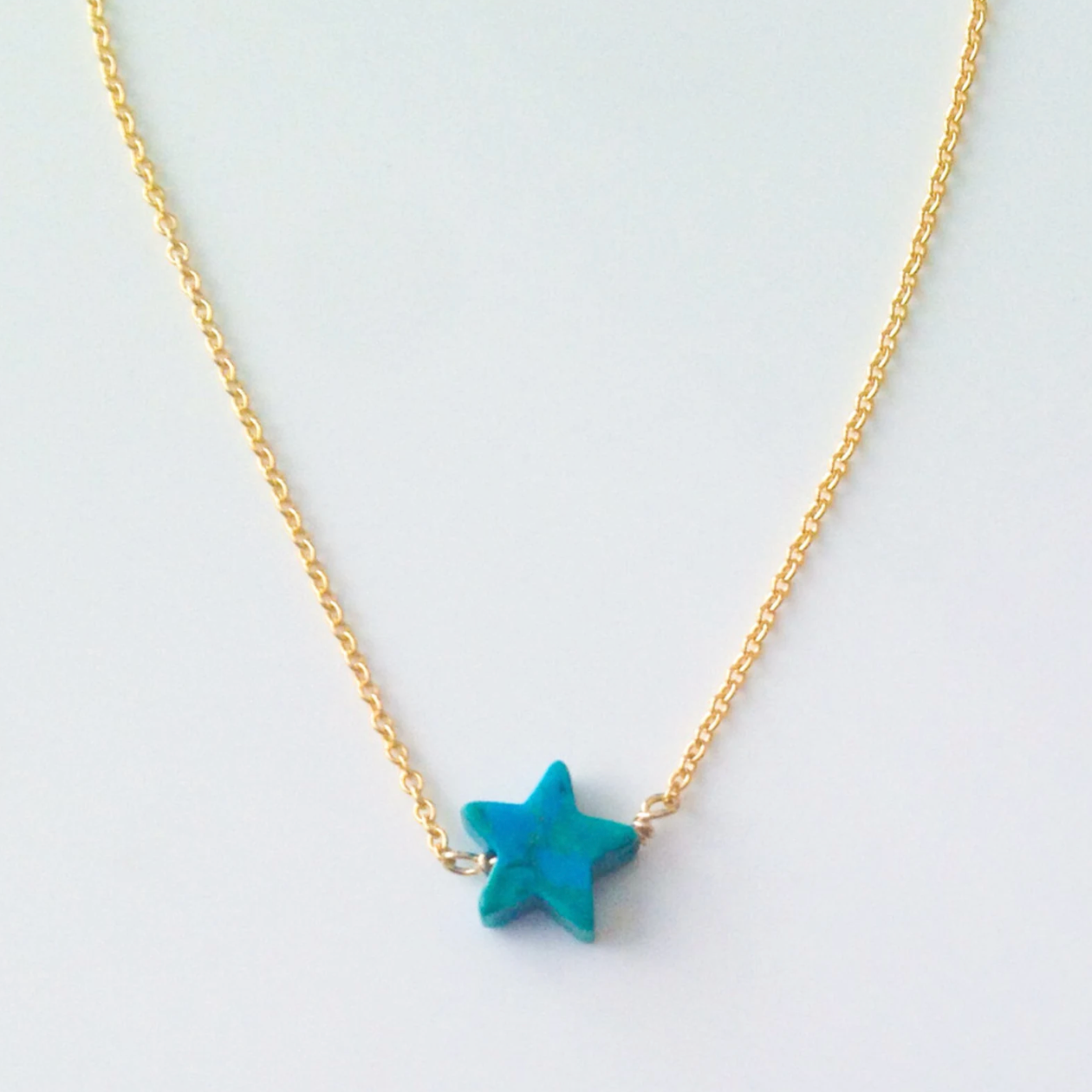 Turquoise Star Necklace