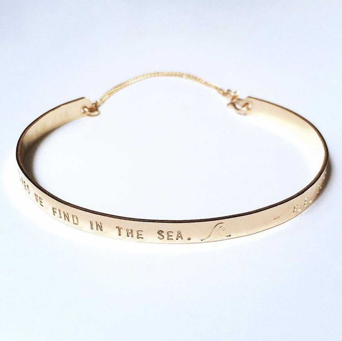 Personalized Dainty Bangle