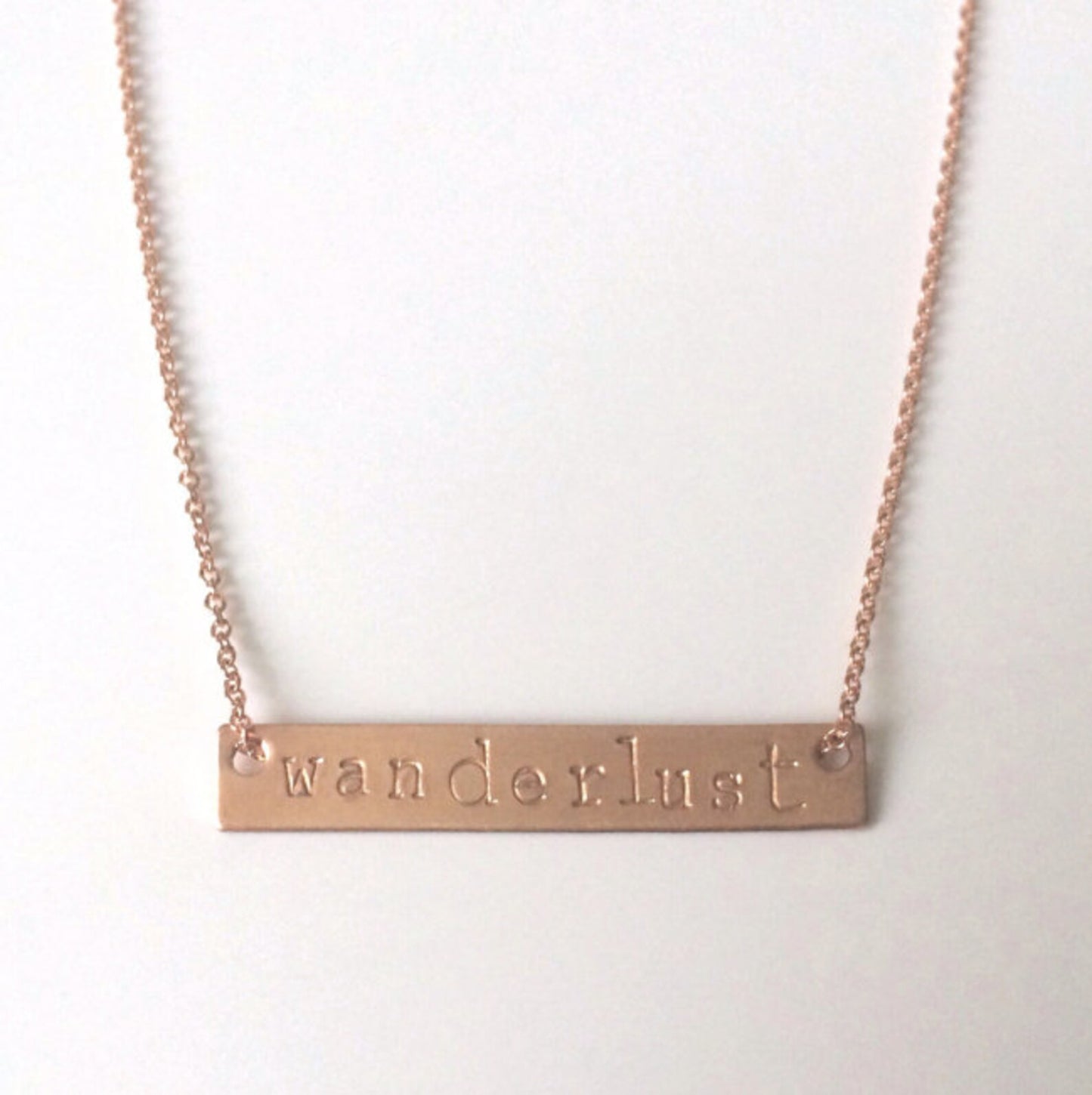 Personalized Bar Necklace